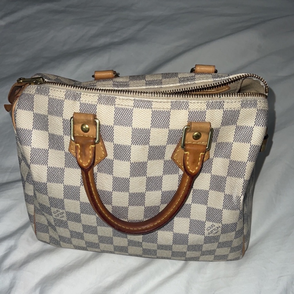 Louis Vuitton Speedy 25 Damier Azur - Picture 9 of 15